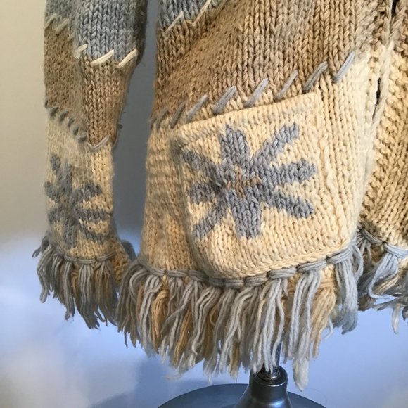 Kyber Outerwear Hooded Wool Shacket Size M - Picture 6 of 12